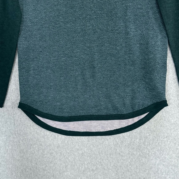 Smartwool Shadow Pine Colorblock Sweater Womens XS Mist Twilight Blue Marled - Picture 3 of 15